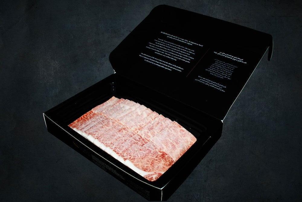 Japanese Wagyu Special Ribeye Karubi BBQ perfect as a gift