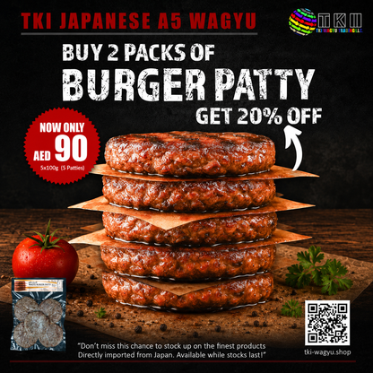 2 Pkt Japanese Wagyu Beef Patty