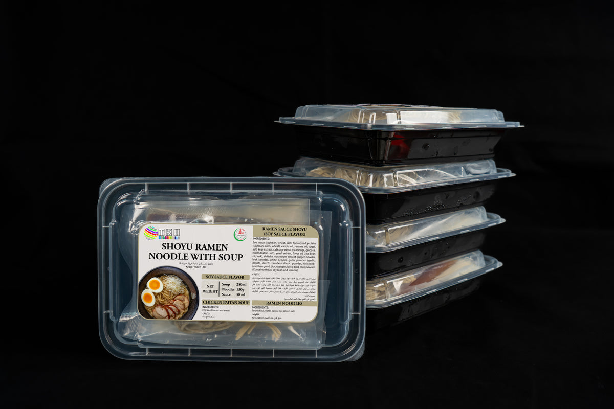 Shoyu Ramen Set (With Soup) Family Bundle 5 Packs – TKI WAGYU TRADING LLC