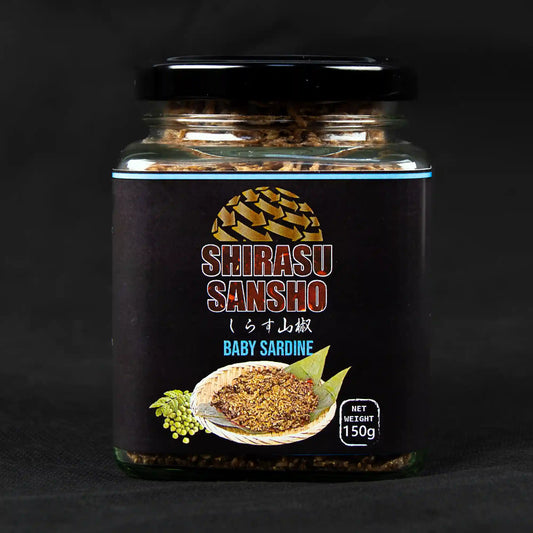 しらすの佃煮 山椒- Boiled Baby Sardines Tsukudani Sansho