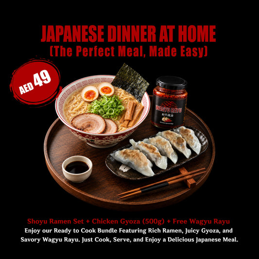 Ramen Set "Japanese Dinner At Home" (The Perfect Meal Made Easy)