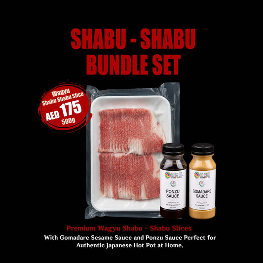Japanese Wagyu A5 Shabu Shabu Bundle Set